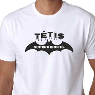Marškinėliai "Tėtis superherojus"