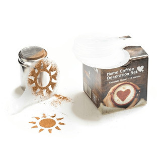 Kavos dekoravimo rinkinys