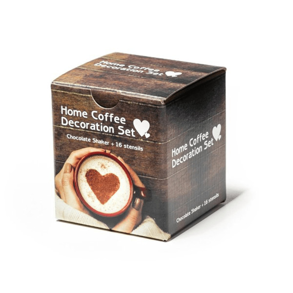 Kavos dekoravimo rinkinys