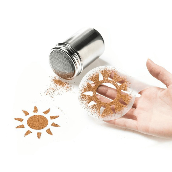 Kavos dekoravimo rinkinys