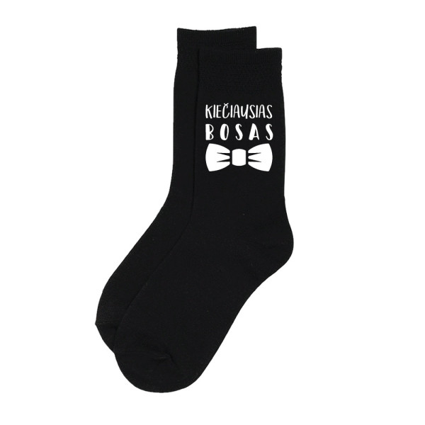 Kojinės "Kiečiausias BOSAS"