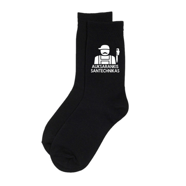 Kojinės "Auksarankis santechnikas"