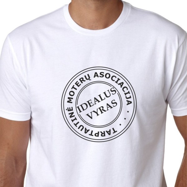 Marškinėliai "Idealus vyras"