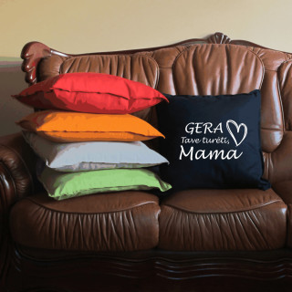 Dekoratyvinė pagalvėlė "Gera Tave turėti, Mama"