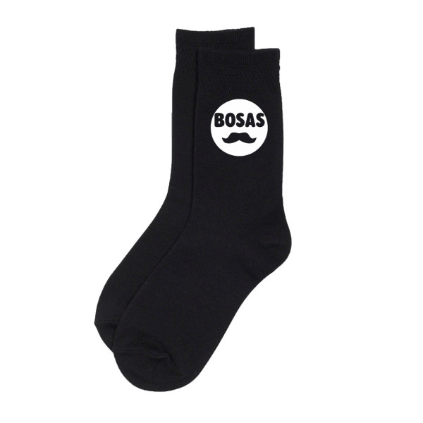 Kojinės "Bosas su ūsais"