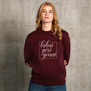 Džemperis "Labai geri genai" (be kapišono)