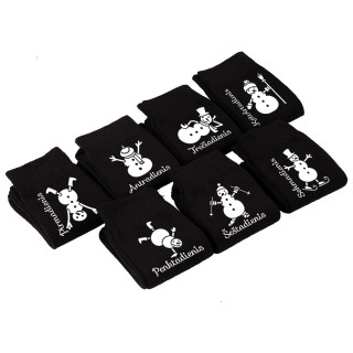 Moteriškų kojinių komplektas "Kalėdinės kojinės žiemai"