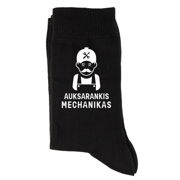 Kojinės "Auksarankis mechanikas"