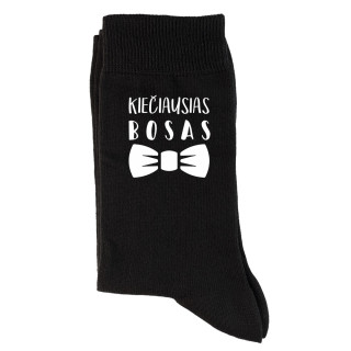 Kojinės "Kiečiausias BOSAS"