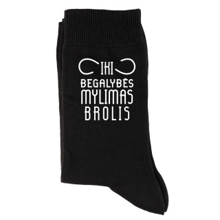 Kojinės "Iki begalybės mylimas BROLIS"