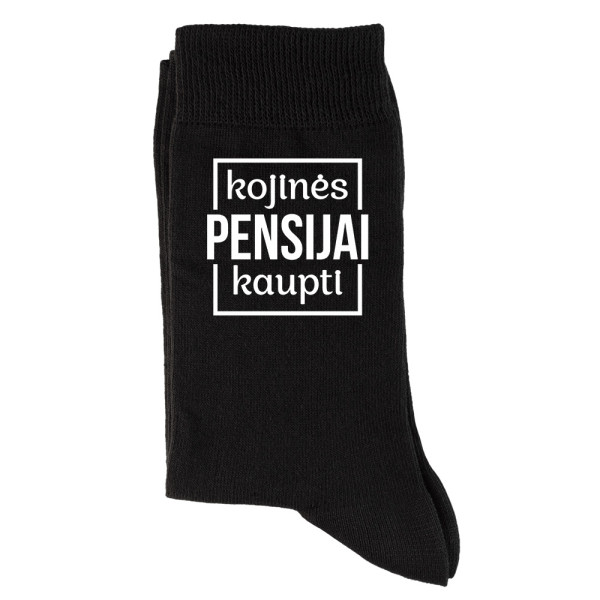 Kojinės "Pensijai kaupti"