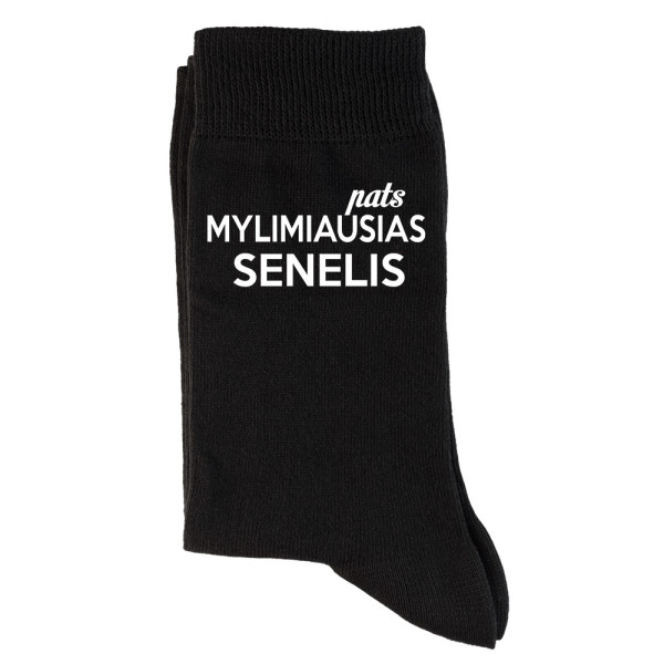 Kojinės "Pats mylimiausias SENELIS"