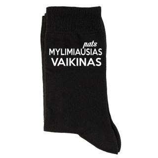 Kojinės "Pats mylimiausias VAIKINAS"