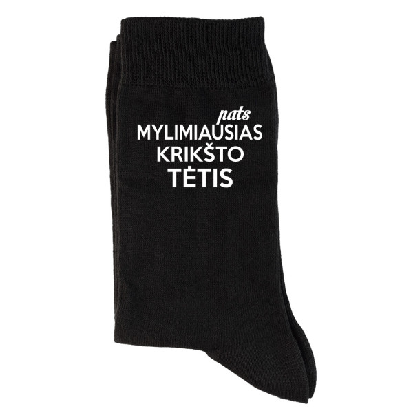 Kojinės "Pats mylimiausias krikšto tėtis"