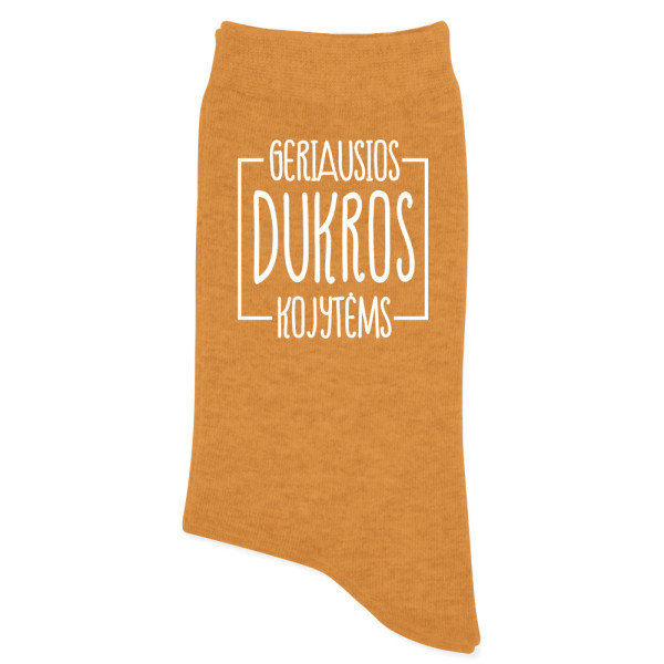 Moteriškos kojinės "Geriausios dukros kojytėms"