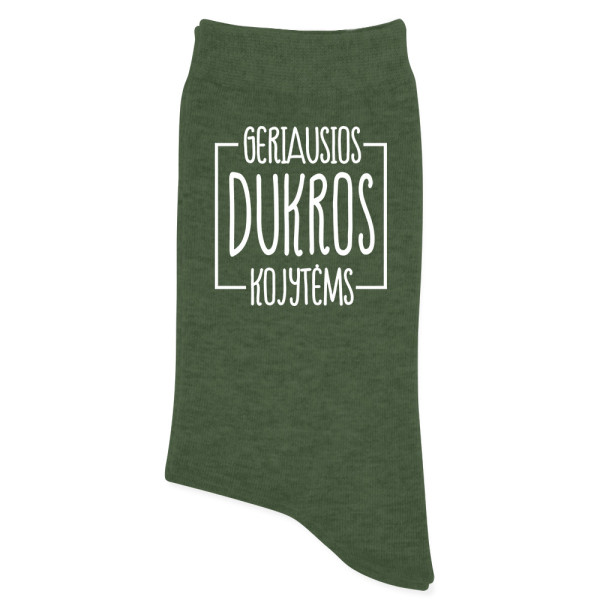 Moteriškos kojinės "Geriausios dukros kojytėms"