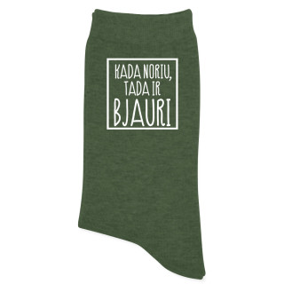 Moteriškos kojinės "Kada noriu tada ir bjauri"