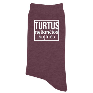 Moteriškos kojinės "Turtus nešančios kojinės"