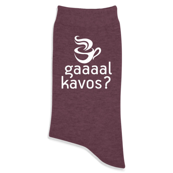 Moteriškos kojinės "Gaaal kavos?"