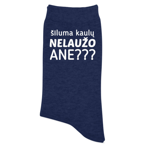 Moteriškos kojinės "Šiluma kaulų nelaužo"