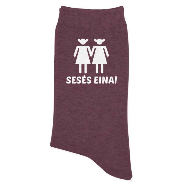 Moteriškos kojinės "Sesės eina"