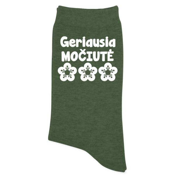 Moteriškos kojinės "Geriausia Močiutė"