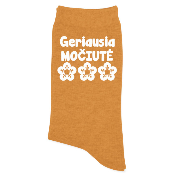 Moteriškos kojinės "Geriausia Močiutė"