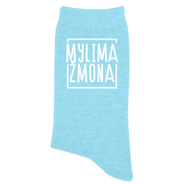 Moteriškos kojinės "Mylima žmona"