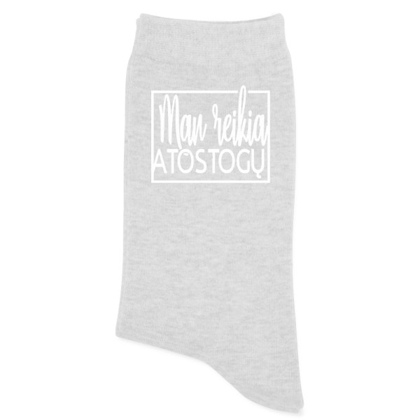 Moteriškos kojinės "Man reikia atostogų"