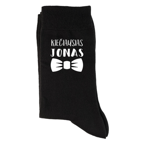 Kojinės "Kiečiausias Jonas" (su varlyte)