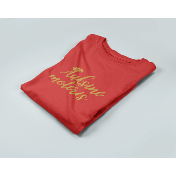 Moteriški marškinėliai "Auksinė moteris"