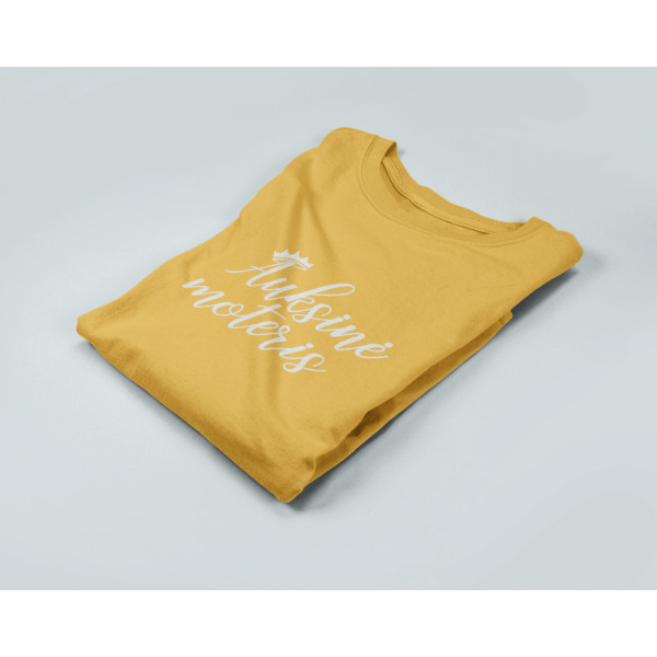 Moteriški marškinėliai "Auksinė moteris"