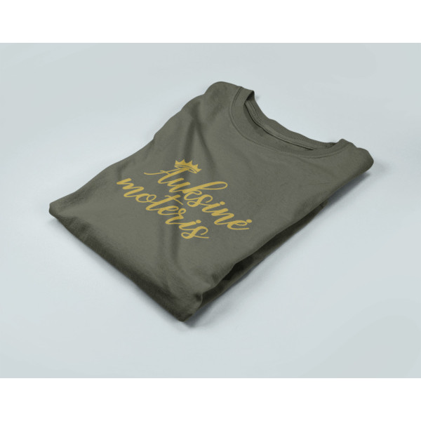 Moteriški marškinėliai "Auksinė moteris"