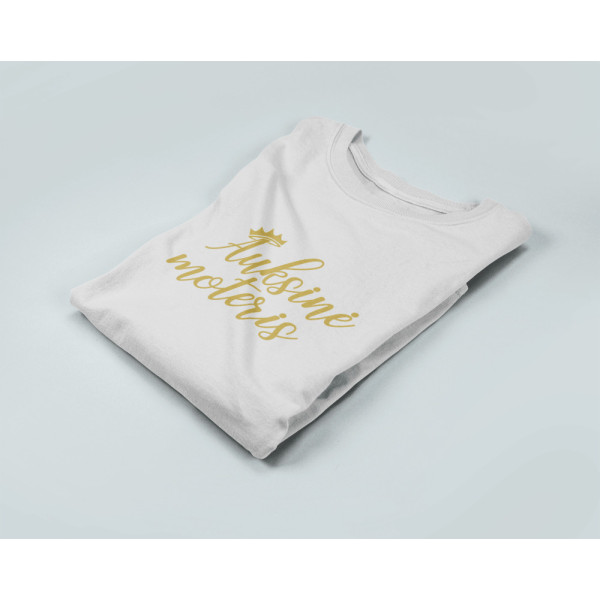 Moteriški marškinėliai "Auksinė moteris"