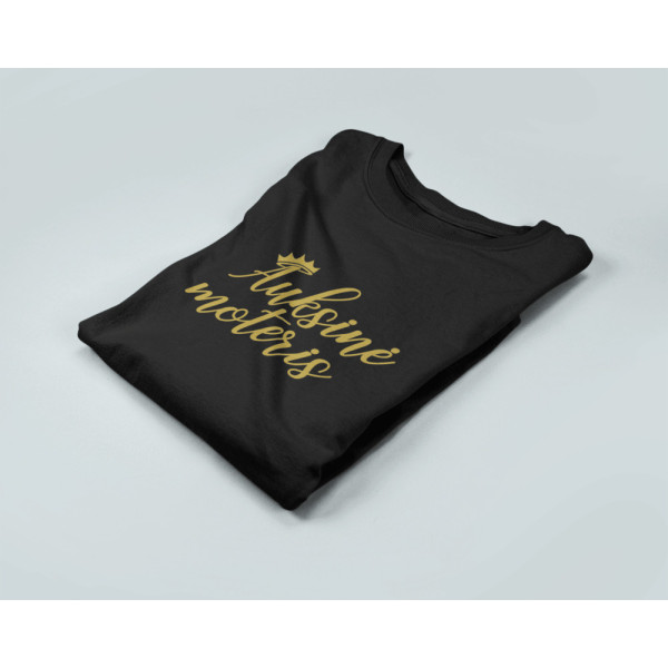 Moteriški marškinėliai "Auksinė moteris"