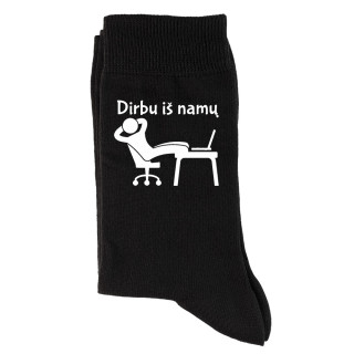 Kojinės "Dirbu iš namų"
