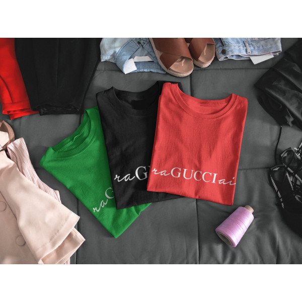 Moteriški marškinėliai "raGUCCIai"