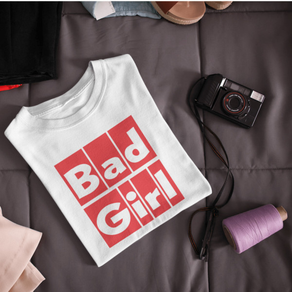 Moteriški marškinėliai "Bad Girl"