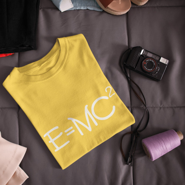 Moteriški marškinėliai "Reliatyvumo teorija"