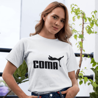 Moteriški marškinėliai "Coma"