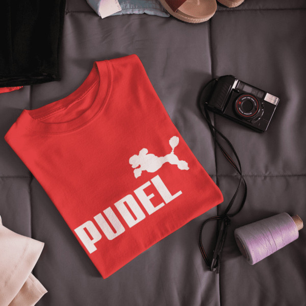 Moteriški marškinėliai "Pudel"