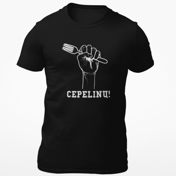 Marškinėliai "Noriu cepelinų!"