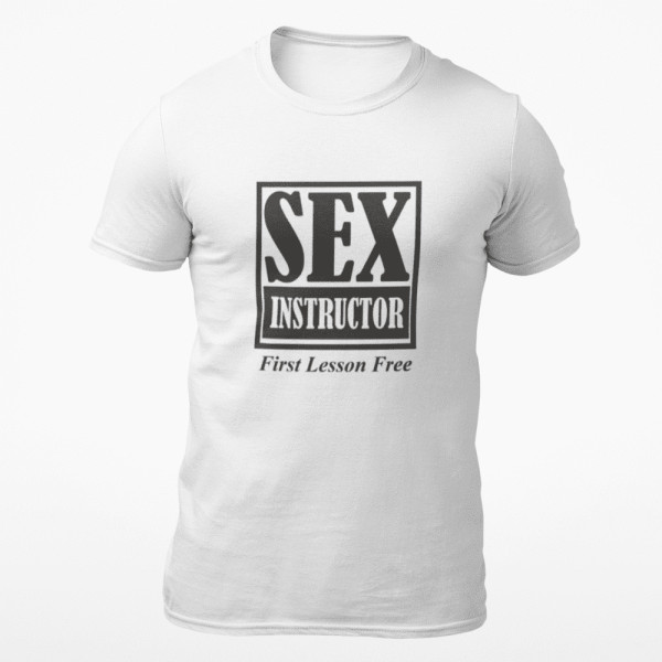 Marškinėliai "Sex instructor"