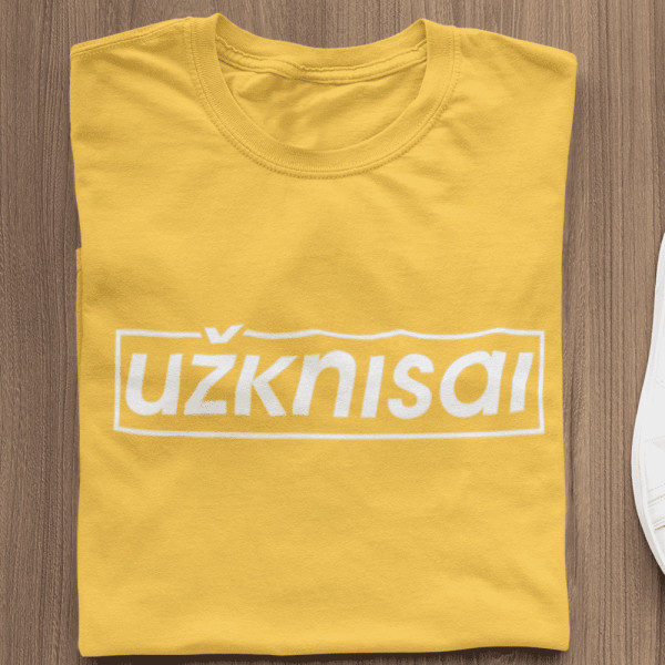 Moteriški marškinėliai "Užknisai"