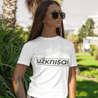 Moteriški marškinėliai "Užknisai"