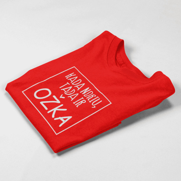 Moteriški marškinėliai "Kada noriu tada ir ožka"