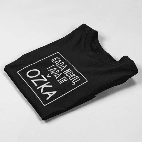 Moteriški marškinėliai "Kada noriu tada ir ožka"