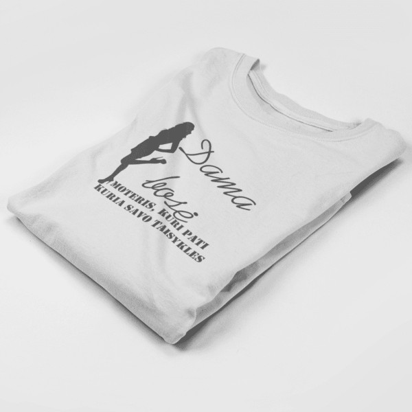 Moteriški marškinėliai "Dama bosė"