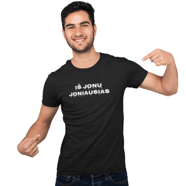 Marškinėliai "Iš Jonų Joniausias"
