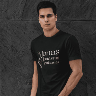 Marškinėliai "Jonas Jonesnis Joniausias"